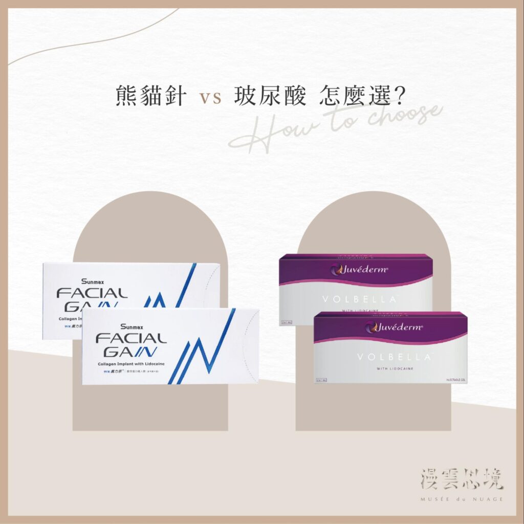 眼周使用熊貓針或玻尿酸，建議諮詢專業醫師意見規劃療程